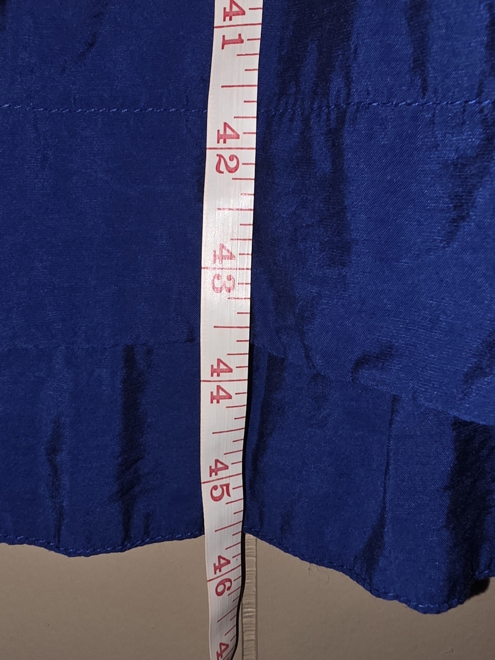 Cobalt Blue Sleeveless Belted Maxi Dress - Hawthorne Size Small - Picture 4 of 7